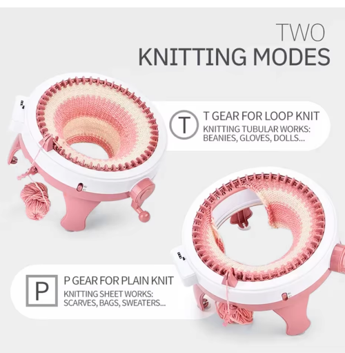 Sentro 48 Needle Knitting Machine + 4 Skiens Yarn + Free Shipping - Image 6