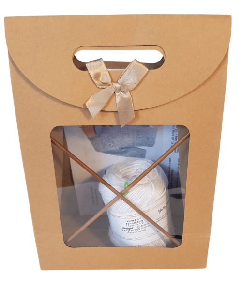 Baby Tencel Cardi Beginner Knit Gift Kit - Image 8