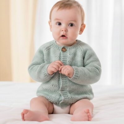 Baby Tencel Cardi Beginner Knit Gift Kit
