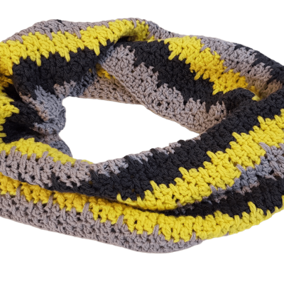 Crochet Spike Cowl Pattern