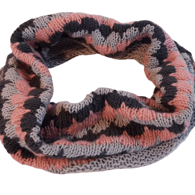 Bubble Cowl Knitting Pattern