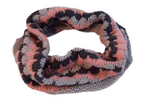 Bubble Cowl Knitting Pattern