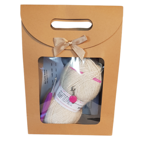 Beginner Crochet Family Beanie Gift Kit - Image 4