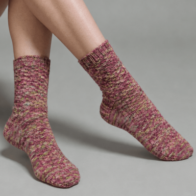 Watermelon Toe-up Socks Knit Kit