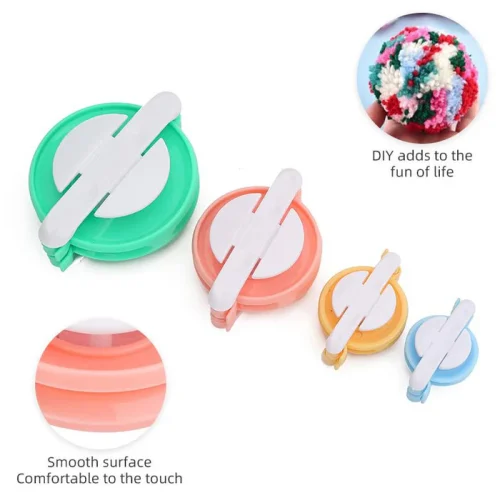 Pom Pom Maker 4 Pack - Image 2