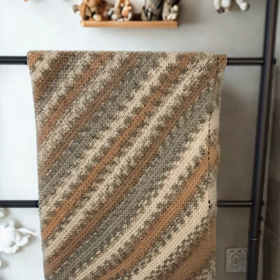 Bushland Baby Blanket Yarn and Pattern Kit