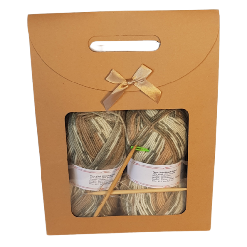 Bushland Baby Blanket Beginner Knit Kit - Image 3