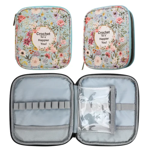 Crochet Hook Case Floral - Image 4