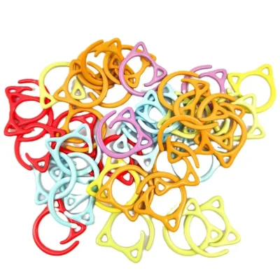 Universal Metal Cat Stitch Markers