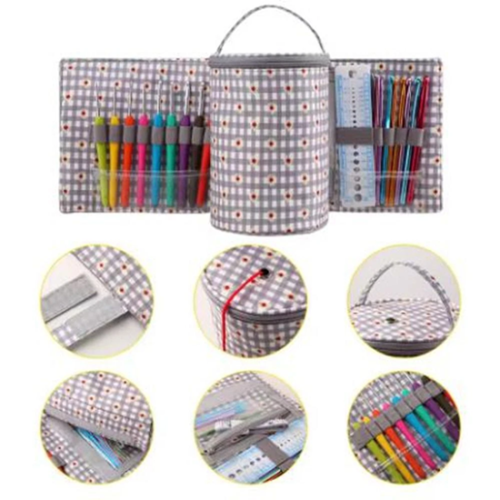 Portable Foldout Crochet Yarn Bag - Image 7