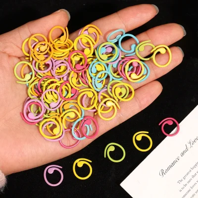 Universal Metal Spiral Stitch Markers