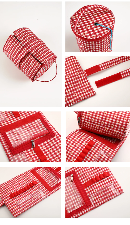 Portable Foldout Crochet Yarn Bag - Image 9