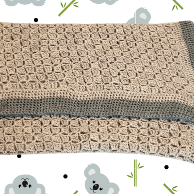 Beginner Crochet Baby Blanket Pattern