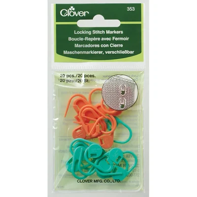 Clover Locking Stitch Markers