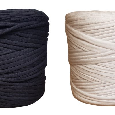 T Shirt Yarn Blacks and Whites
