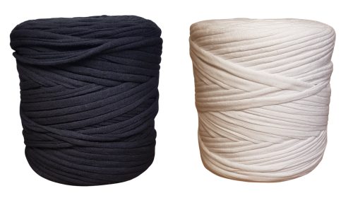 T Shirt Yarn Blacks and Whites