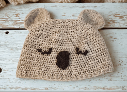 Koala Baby Hat Crochet Pattern