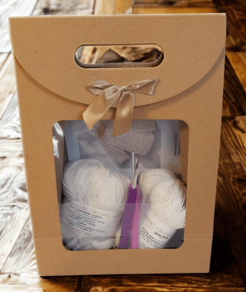 Easy Crochet Round Neck Baby Cardi Gift Kit - Image 6
