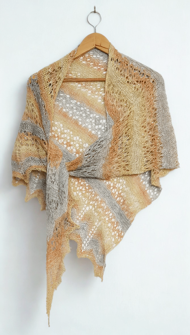 Crystal Shawl Knitting Pattern - Image 3