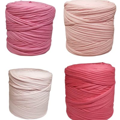 T Shirt Yarn Pink Shades