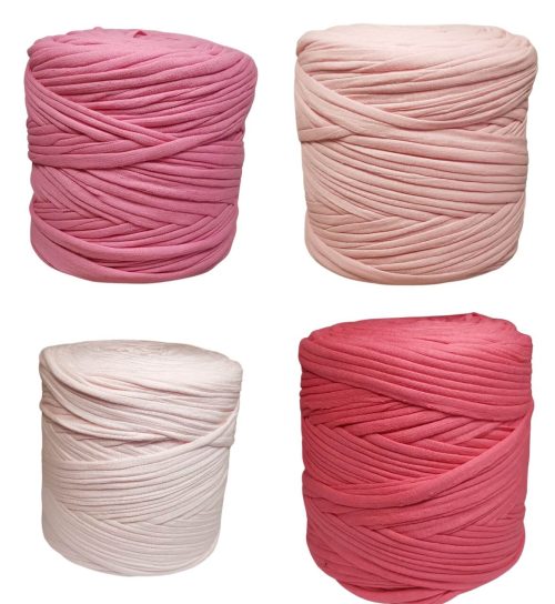 T Shirt Yarn Pink Shades