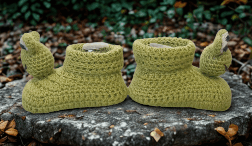 Frog Baby Booties Crochet Pattern - Image 10