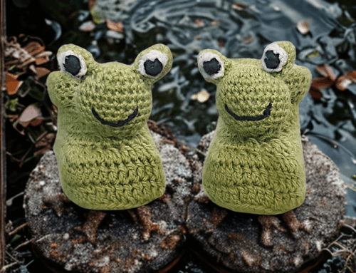 Frog Baby Booties Crochet Pattern