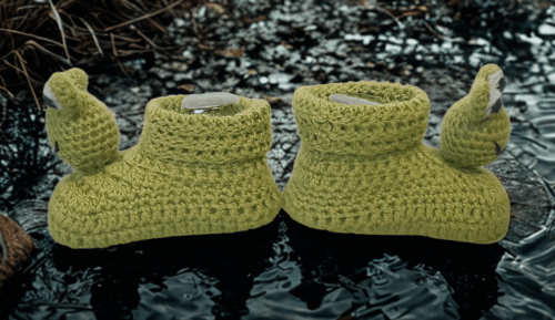 Frog Baby Booties Crochet Pattern - Image 6