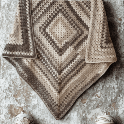 Vintage Crochet Beginner Baby Blanket Pattern