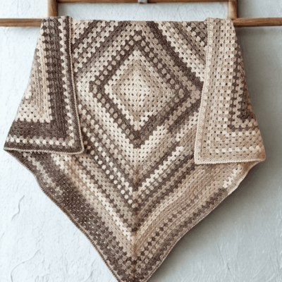 Vintage Crochet Beginner Baby Blanket Gift Kit