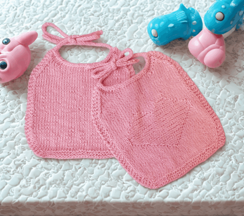 Baby Bib Knitting Pattern - Image 3