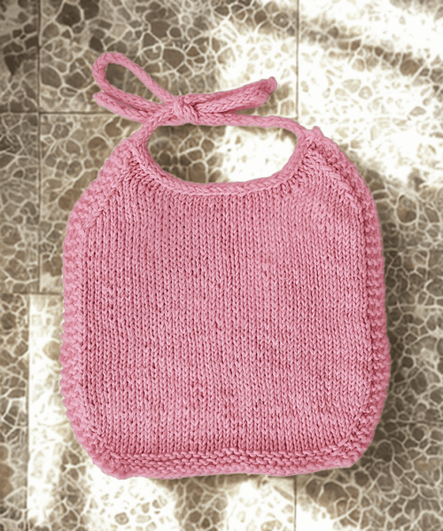 Baby Bib Knitting Pattern - Image 4