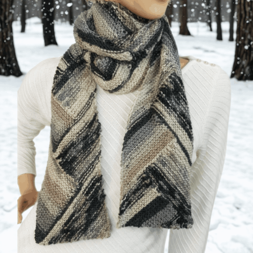 Beginner Knit Twine Scarf Pattern - Image 8
