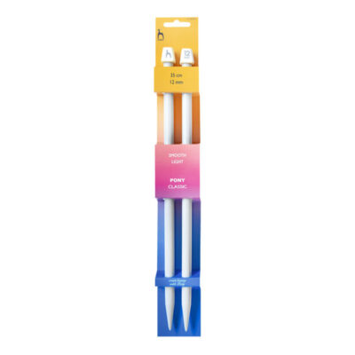 Pony Knitting Needle 35cm - 12mm
