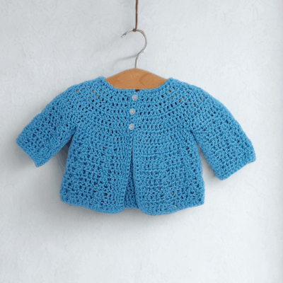 Crochet Baby Cardi Kit