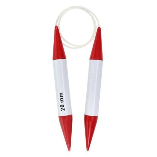 Birch Circular Knitting Needle 20mm - 80cm - Image 2