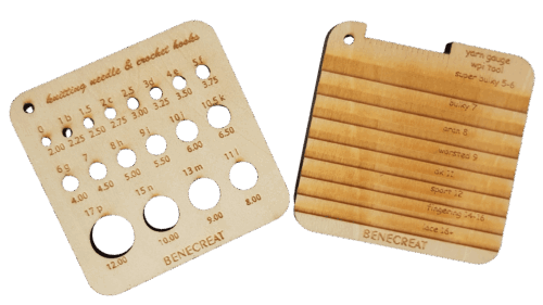 Needle\Hook & Yarn Wood Gauges - Image 8