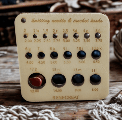 Needle\Hook & Yarn Wood Gauges - Image 2