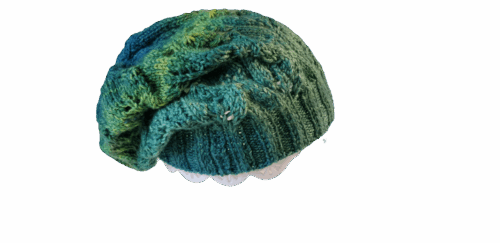 Leafy Beret Knitting Kit - Image 4