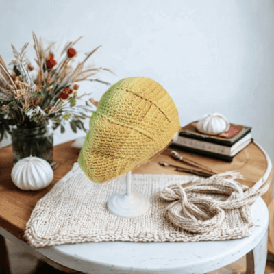 Monet Crochet Beret Kit