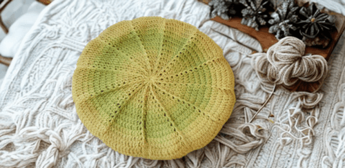 Monet Crochet Beret Kit - Image 2