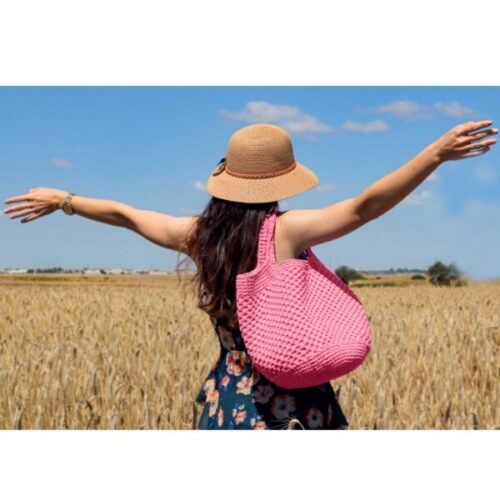 Spring Beach Bag Crochet Kit by Retwisst