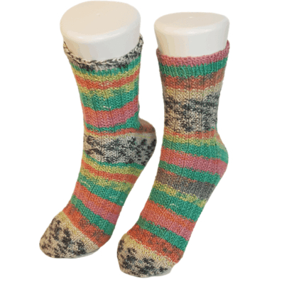 Bamboo Silk Ridge Socks Kit