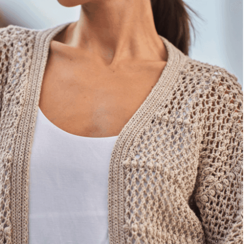 Free Cotton Silk Cardigan Pattern - Image 2