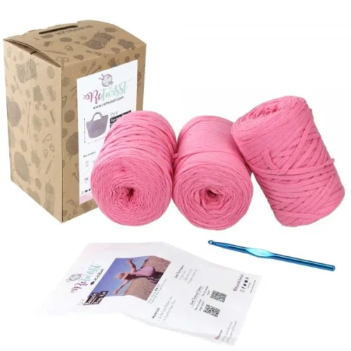Spring Beach Bag Crochet Kit by Retwisst - Image 2