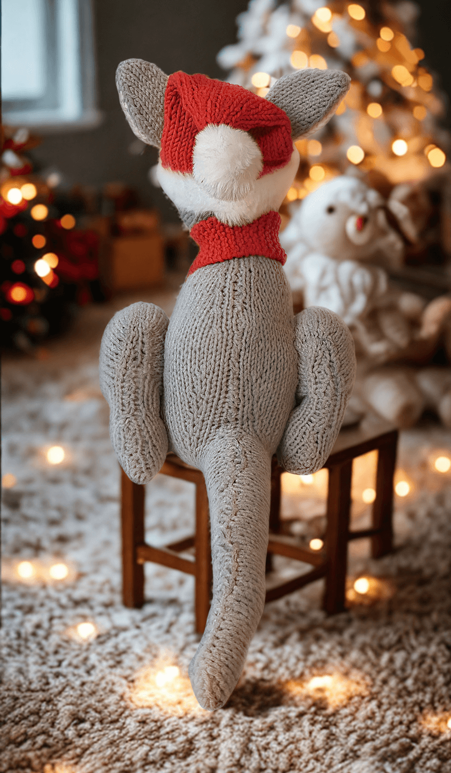 Knit Kangaroo Doorstop Pattern - Image 4