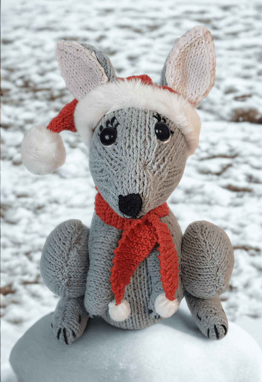 Knit Kangaroo Doorstop Pattern - Image 5