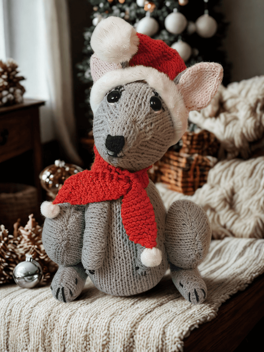Knit Kangaroo Doorstop Pattern - Image 6