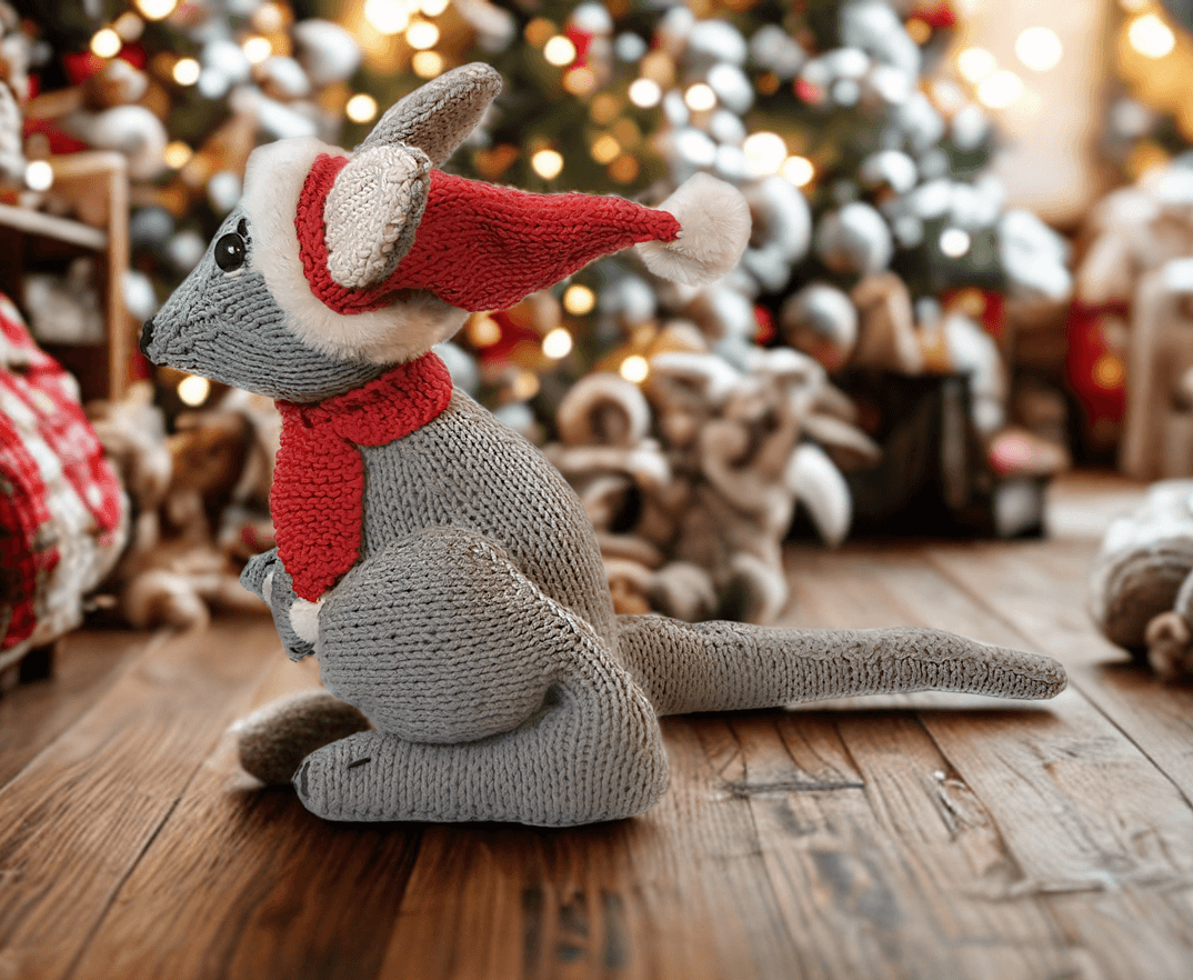 Knit Kangaroo Doorstop Pattern - Image 3