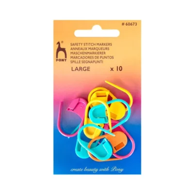 Pony Large Stitch Markers 10 pack